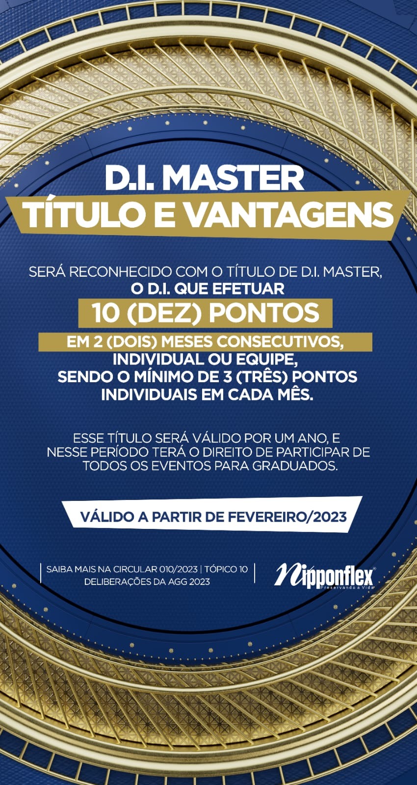 D.I. MASTER – Título e vantagens !
