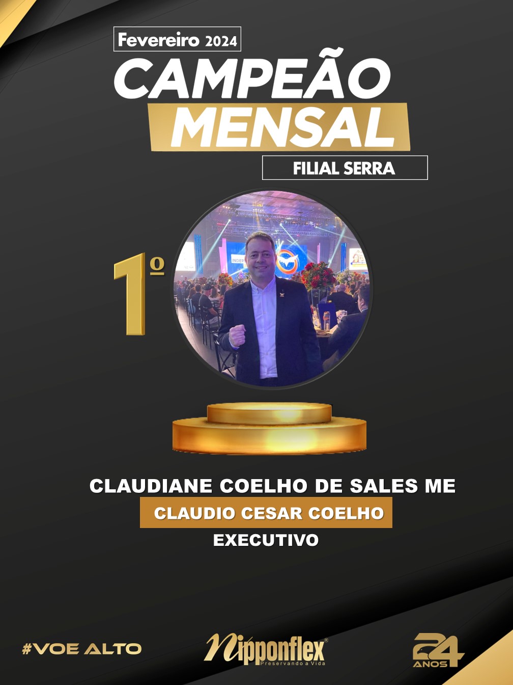 CAMPEÃO FEVEREIRO 2024 - 02. SERRA