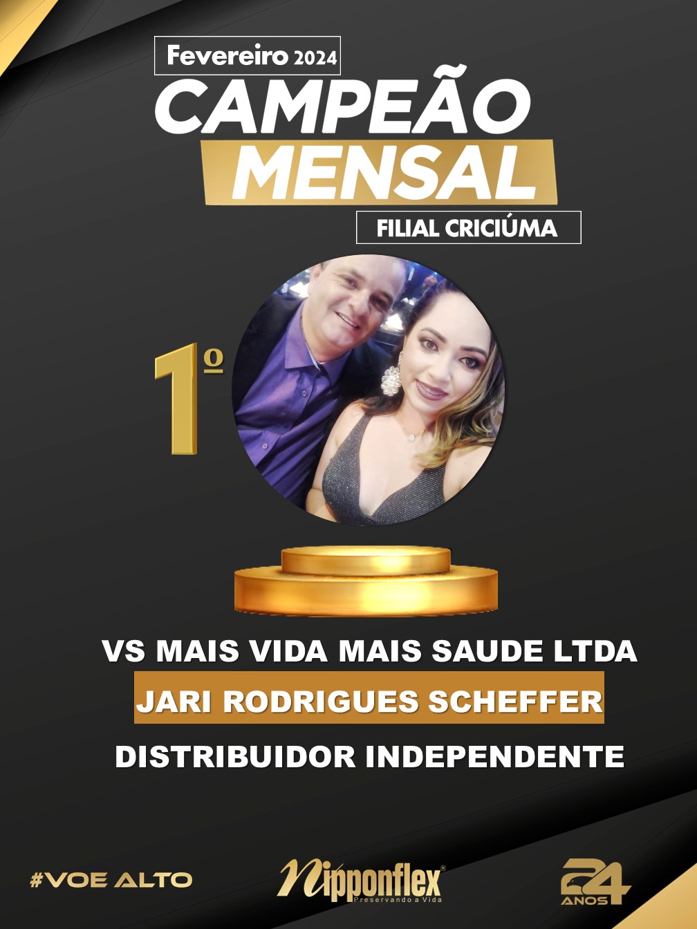 CAMPEÃO FEVEREIRO 2024 - 08. CRICIÚMA
