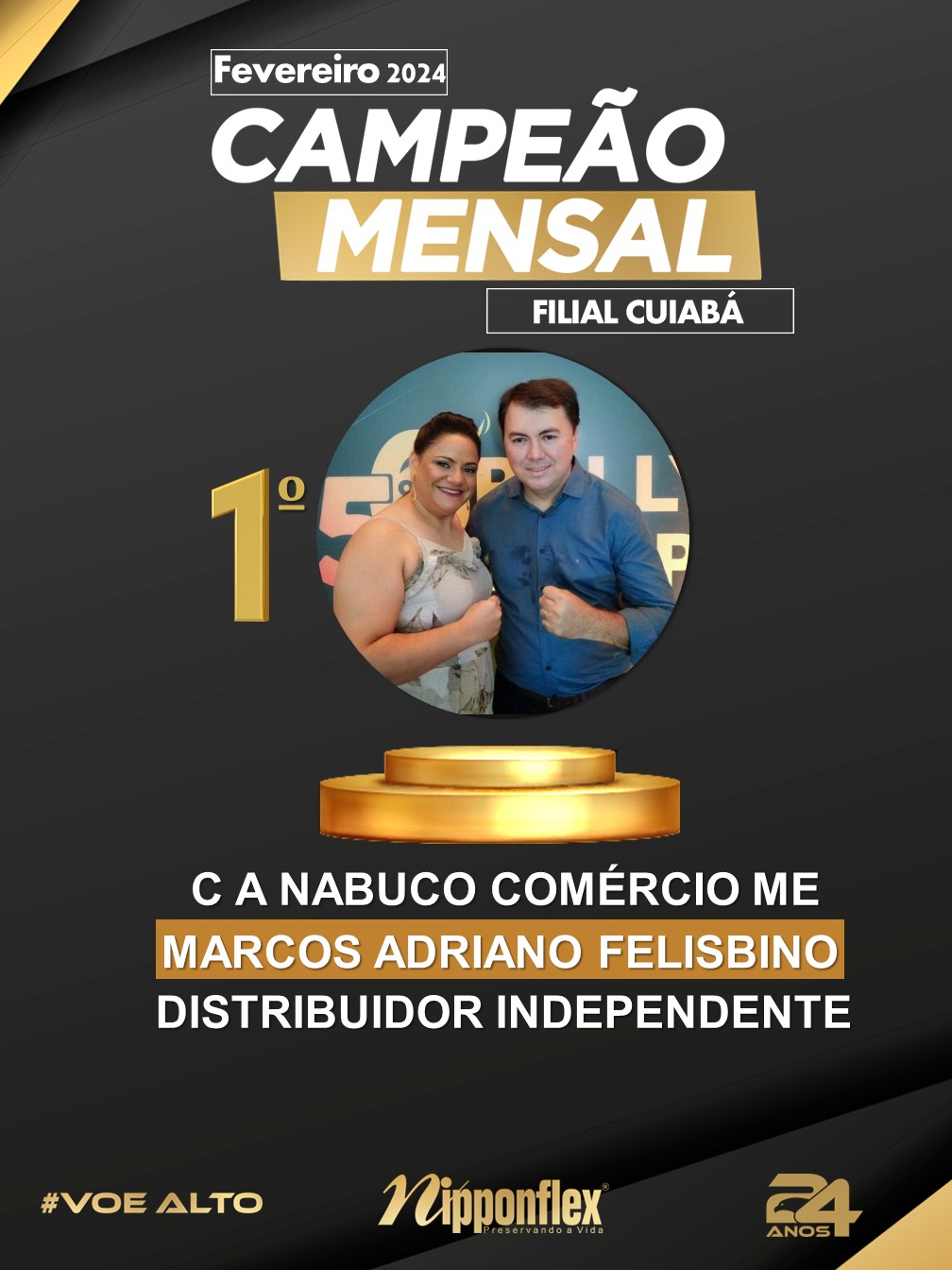 CAMPEÃO FEVEREIRO 2024 - 09. CUIABÁ