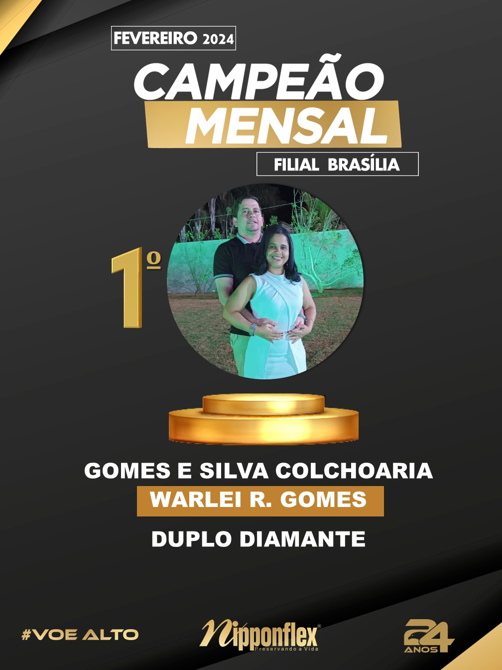 CAMPEÃO FEVEREIRO 2024 - 27. BRASÍLIA