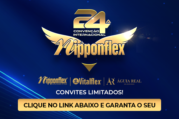 Começou em 02/07 a venda dos Convites para a 24ª Convenção Nipponflex
