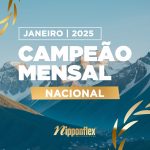 CAMPEÃO MENSAL NACIONAL – JANEIRO 2025| RECONHECIMENTO