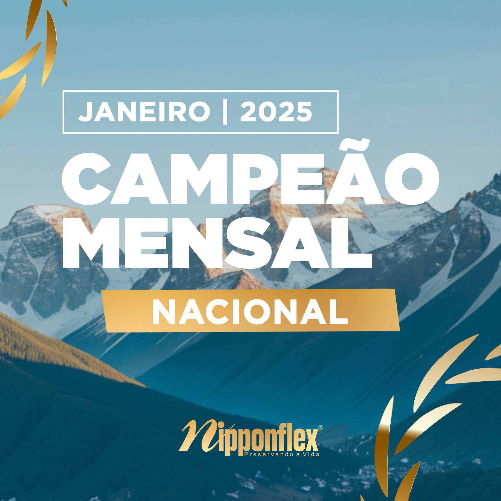 CAMPEÃO MENSAL NACIONAL – JANEIRO 2025| RECONHECIMENTO